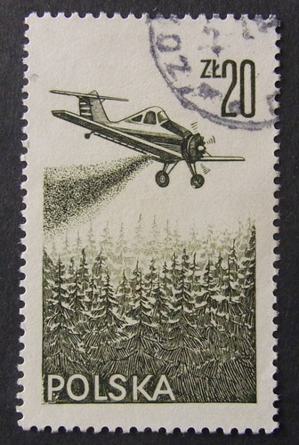 Polen 1977 flugzeug 20 - polen,