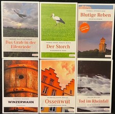SAMMLUNG PAKET - 13 x Regionalkrimis - EMONS - Winzerwahn, Ossenwut, Storch u.a.