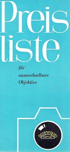 Meyer optik görlitz - optik,