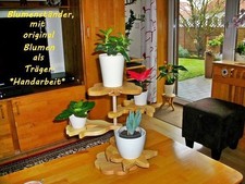 Blumenständer aus Holz