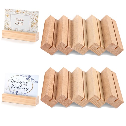 Tischkartenhalter holz - tischkartenhalter,