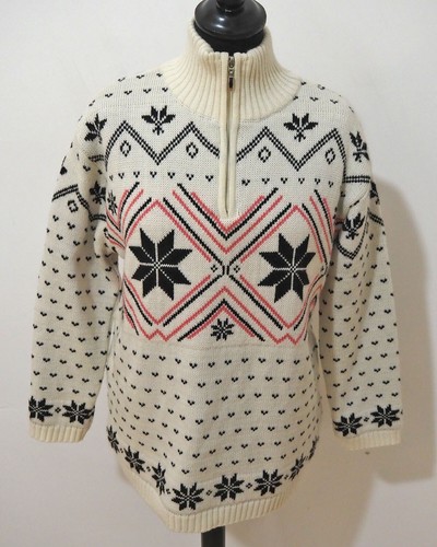 Damen norweger strick pullover - damen,