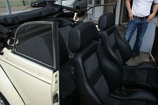 RECARO  MODULAR LS SITZE PAAR LEDER-ALCANTARA MIT RÜCKBANK FÜR VW KÄFER 