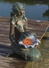 Ubbink Teichset Oslo mit Pumpe und Anschluss, Meerjungfrau, NEUWARE