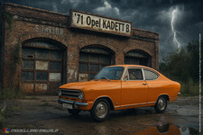 1:18 Revell - 1971 Opel Kadett B - Ersatzteile - Spare Parts