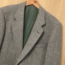 Harris Tweed Blazer 38R grau