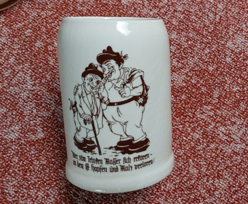 Bierkrug steingutkrug aus - steingutkrug,