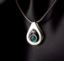 Anhänger Silber 925 Opal