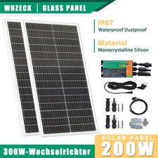 Solarmodul 200 Watt Mono Glas