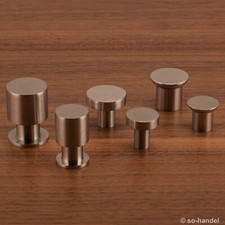 Schrankknöpfe echt Edelstahl Schubladenknöpfe Küchenknöpfe Möbelgriffe Türknöpfe