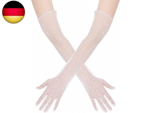 Paar brauthandschuhe tüll - paar,