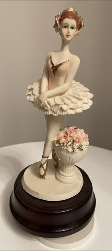 Vintage ballerina figur mit - vintage,