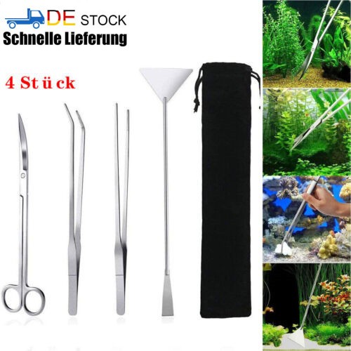 Edelstahl aquarium - 4x,