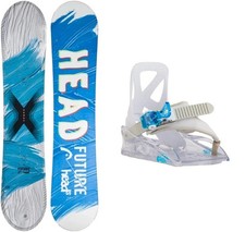 HEAD Rowdy 90 Kinder Snowboard Set inkl. BURTON Grom Bindung NEU