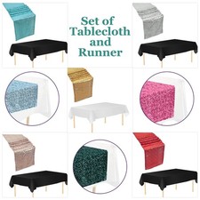 Pailletten Tischläufer mit