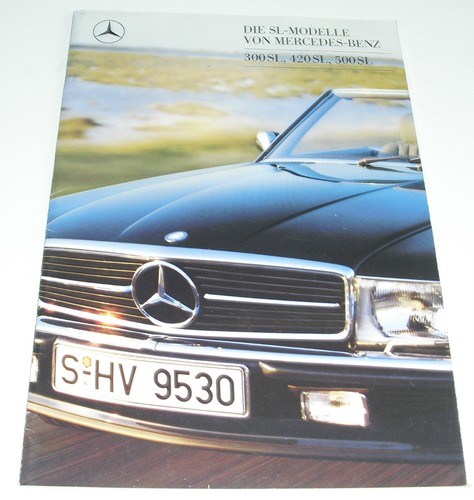 Prospekt mercedes benz r107 - prospekt,