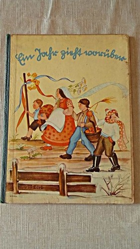 Altes bilderbuch ein jahr - altes,