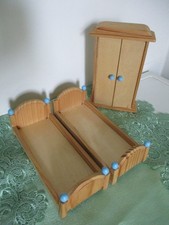 Puppenstubenmöbel, 2 Betten