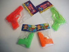 Vintage 4er Set Wasserpistolen, bis ca. 14 cm, Hong Kong, 70er Jahre