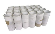 96 leere Klebebandrollen