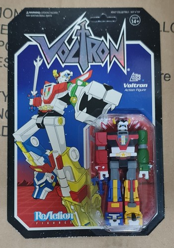 Voltron reaction figur super7 - figur,