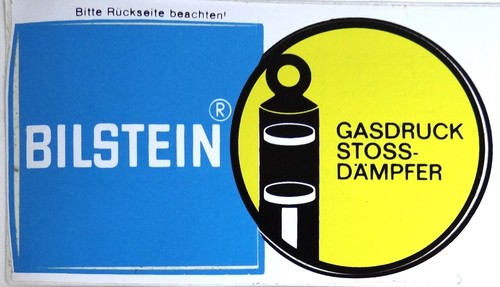Werbe aufkleber bilstein - werbe-aufkleber,