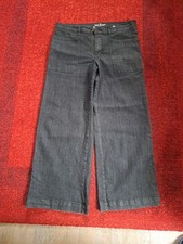 JEANS WIDE LEG SCHWARZBLAU GR.46 JOHN BANER