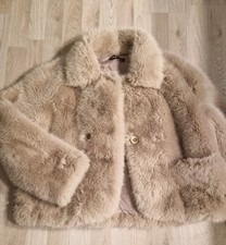 SHEIN Kunstfell Jacke Teddy  Herbst/Winter Gr. 38 M "NEU" NP: 49,99 €