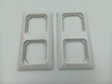 2x  MERTEN M1 2fach Rahmen polarweiß 397218 (33)