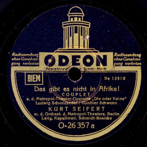 Kurt seifert das gibt nicht - seifert, es