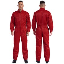 DE ranrann Herren Bodysuit Arbeitskleidung Overalls Mehrere Taschen Coveralls