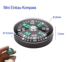 Mini Einbau Kompass 20mm