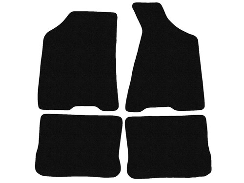 Schwarz fußmatten velour für - schwarz,
