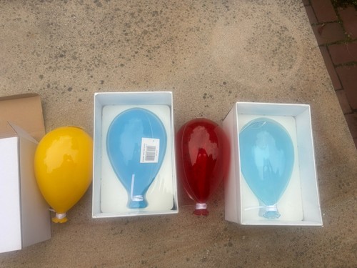 Glas ballons zum hängen deko - glas,
