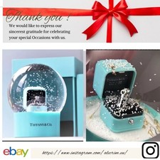Tiffany & Co Snow globe, Kristallkugel , Special limited Ediction Vip Gifts