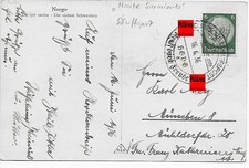 AK Norge: Schiffspost Monte