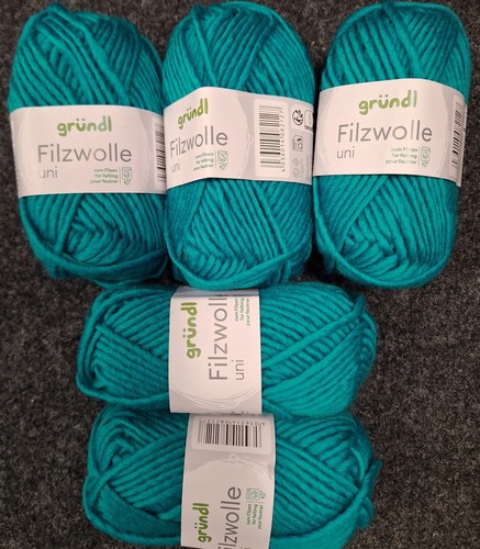 Filzwolle uni - (kg/48€),