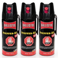 3x Ballistol Pfeffer-KO JET 50