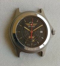 Swiss Air Force Armbanduhr Herrenuhr Wasserresistent Lithium System Saphire P12 