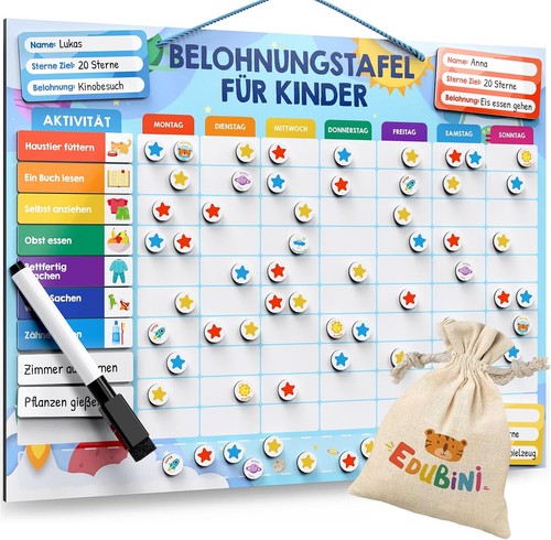 Belohnungstafel kinder 100 - belohnungstafel,