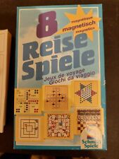 Schmidt Spiele 01207 Spielesammlung 8 Reise-Spiele Magnetisch Bunt Familie