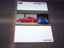 TOPRARITÄT Herrlicher Prestige Prospekt Subaru Impreza WRX STI von 2002 !!!