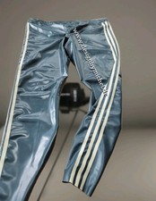 Latex-Sport-Leggings Mit