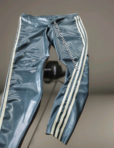 Latex sport leggings mit - latex-sport-leggings,
