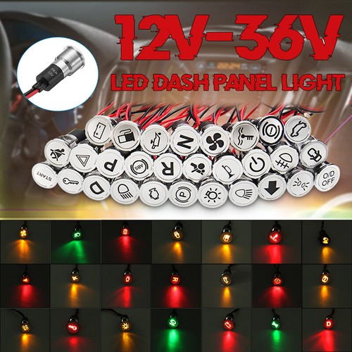 16mm 12v 24v - 12v/24v/36v, symbol