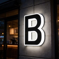 Nr.0 bis Nr.9 Hausnummer LED