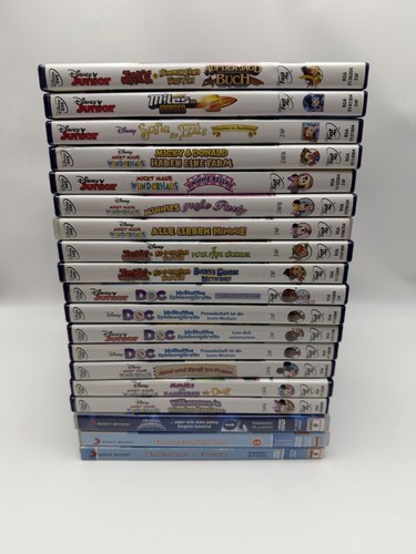 19x disney junior - junior, dvds