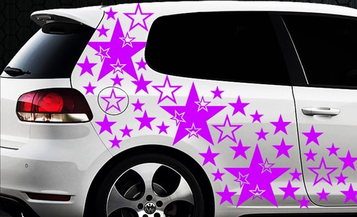 Sterne star auto aufkleber - star,