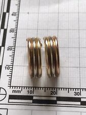 Traumhafte Damen Gold Creolen 585 - 14 Karat Ohrringe Ohrstecker
