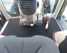 Fußmatte Teppich sw rot passend für Fendt 700er Vario 714 716 718 720 722 724